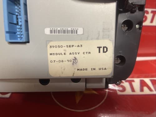 07 08 ACURA 3.2 TL Navigation System LCD Display Touch Screen Monitor AC104BU - Thumbnail 4