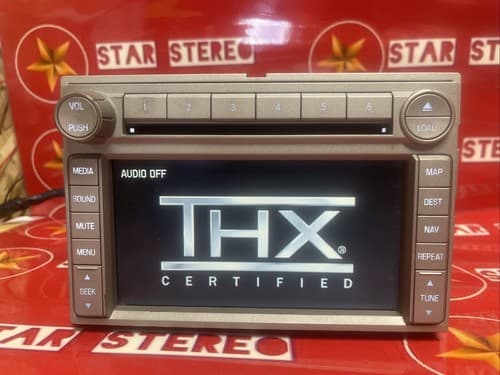 LINCOLN THX Navigation Radio Stereo 6 Disc MP3 CD Player 8H6T-18K931-CA FO265A - Thumbnail 2