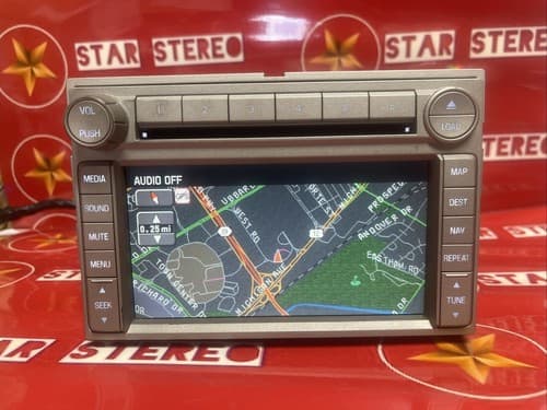 LINCOLN THX Navigation Radio Stereo 6 Disc MP3 CD Player 8H6T-18K931-CA FO265A - Thumbnail 4