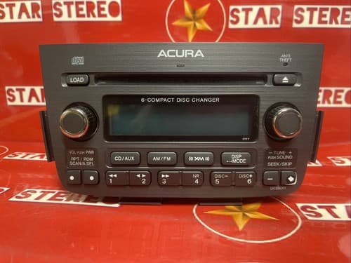 05 06 ACURA MDX Navigation System Radio 6 CD Player 39100-S3V-A250 AC105ABU - Thumbnail 3