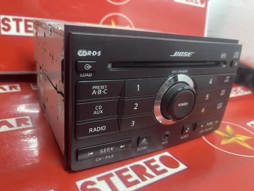 2007 2008 NISSAN MAXIMA OEM AM FM CD6 BOSE RADIO 28185 ZE50B NI222U - Thumbnail 3