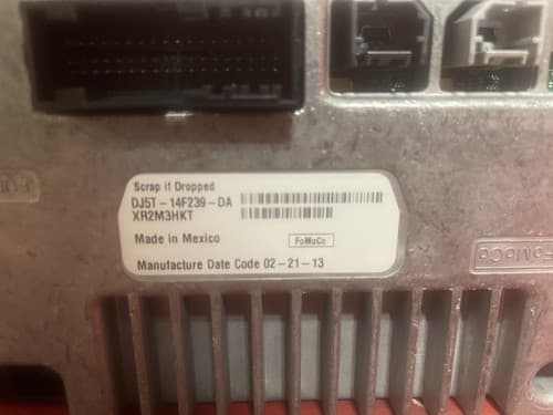 Ford OEM Sync 2 Screen APIM Receiver Module DJ5T-14F239-DA CJ5T18B955FC FO113U - Thumbnail 5