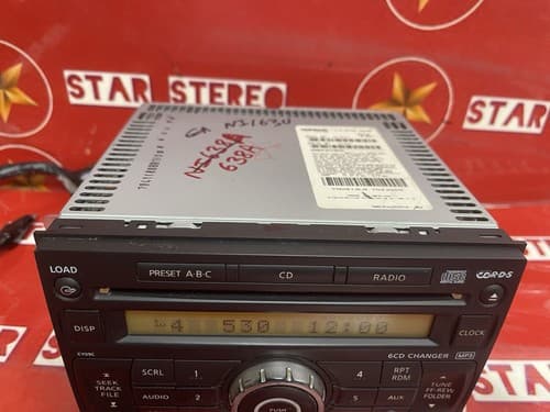 Nissan Versa 2007-09 AM FM MP3 6 Disc CD Auxiliary Input 28185-EM31C CY09C NI163 - Thumbnail 2