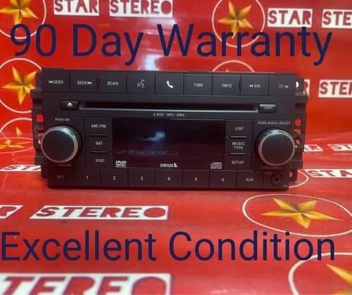 2007 - 2012 Chrysler Jeep Dodge OEM Radio MP3 CD Player Receiver REQ CH104AU - Thumbnail 2