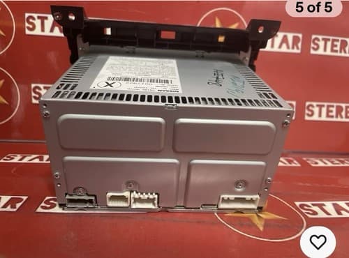 2008-2009 Nissan Maxima AM FM 6 Disc CD W/Aux 281859N72B Face CY61D OEM NI219U - Thumbnail 5