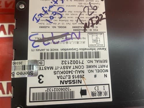 2008 INFINITI M35 M45 BOSE RADIO AUDIO CD PLAYER RECEIVER 25915-EJ70A OEM NI223U - Thumbnail 6