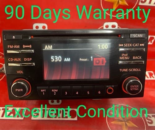 2010 -2014 Nissan Altima Frontier OEM Bose AM FM SAT Bluetooth Radio AUX NI125BU