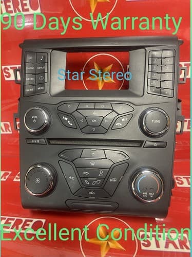 2014-2015 FUSION Radio Control Panel & Climate Control ES7T-18E243-DB FO243U - Thumbnail 6