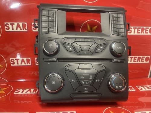 2014-2015 FUSION Radio Control Panel & Climate Control ES7T-18E243-DB FO243U - Thumbnail 2