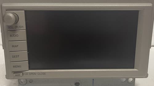 03-05 Lincoln Navigation GPS Screen Radio Receiver 4C5T-18C985-BB FO221U - Thumbnail 2