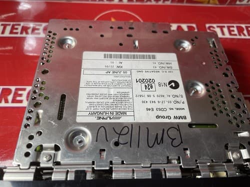 2003-2005 Radio Fits 05 BMW 325i 7529388 Audio Equipment Radio Am-fm-cd BM112U - Thumbnail 5