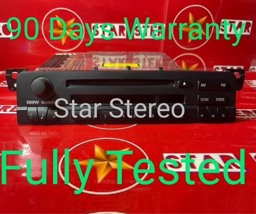 2003-2005 Radio Fits 05 BMW 325i 7529388 Audio Equipment Radio Am-fm-cd BM112U - Image 1