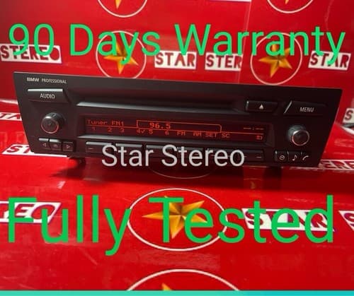 Audio Radio Am-fm-cd Receiver With Satellite Fits 10-16 BMW Z4 938093 BM114U - Image 1