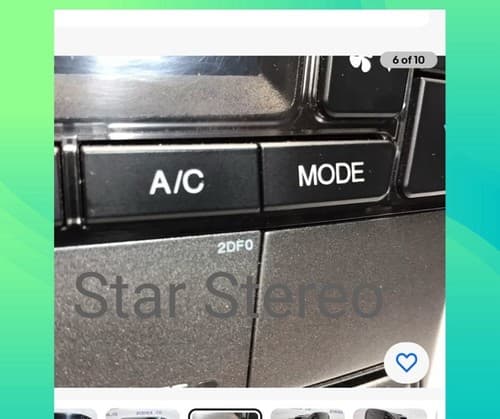 ACURA MDX Navigation GPS Radio 6 Disc CD Player 2DF0 39101-STX-A330 OEM Ac122U - Thumbnail 3