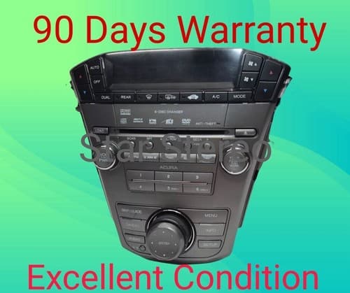 ACURA MDX Navigation GPS Radio 6 Disc CD Player 2DF0 39101-STX-A330 OEM Ac122U - Image 1