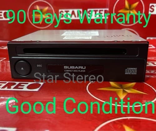 Audio Radio CD Player Single 1 Din In Dash Fits 00-03 LEGACY 635710 SU119U