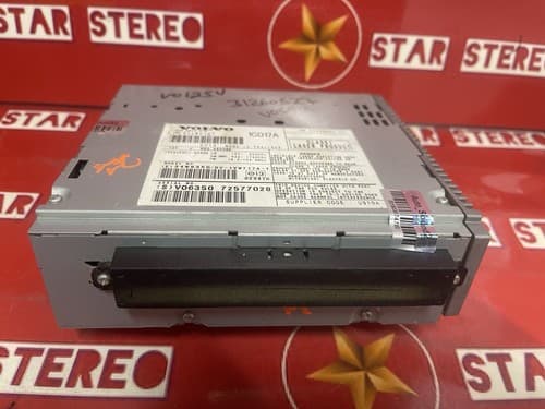 07 08 09 10 Volvo S40 V50 AM FM Radio Cd 31260527 OEM VO125U - Thumbnail 2