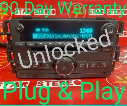 2006-2009 BUICK LUCERNE RADIO CD PLAYER 25776333 GM133U - Image 1