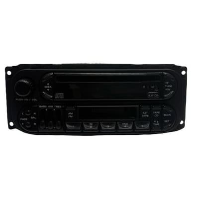GENUINE DODGE JEEP CHRYSLER | RADIO CD PLAYER & CASSETTE TAPE | RAZ P04858540AH - Thumbnail 4