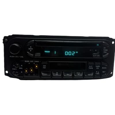 GENUINE DODGE JEEP CHRYSLER | RADIO CD PLAYER & CASSETTE TAPE | RAZ P04858540AH - Thumbnail 2