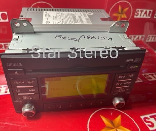 2009-2012 KIA SEDONA Radio CD SIRIUS 96160-4D920 COMP W/ RR DVD PLAYER KI156U - Thumbnail 4