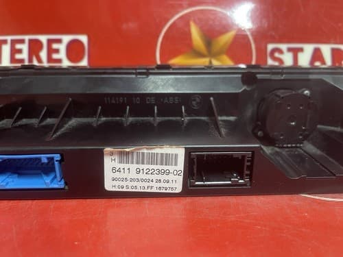 06-10 Bmw M5 6411 9122399 Climate Control Panel Temperature A/C Heater BM137U - Thumbnail 4