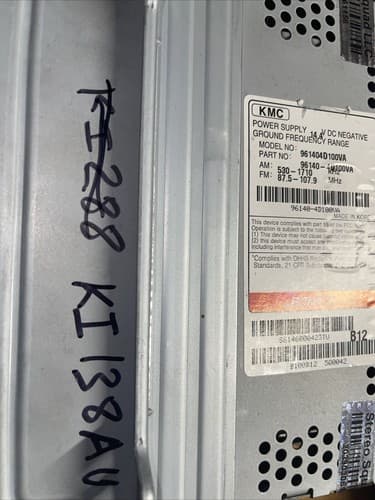 07 Hyundai Entourage 06-08 Kia Sedona Factory Radio Cd 96140-4D100VA OEM KI138AU - Thumbnail 5