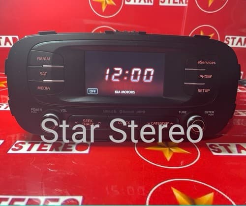 2016 2017 KIA RIO Radio AM FM MP3 CD Receiver w/ Bluetooth 961701W960CA KI154U - Thumbnail 2
