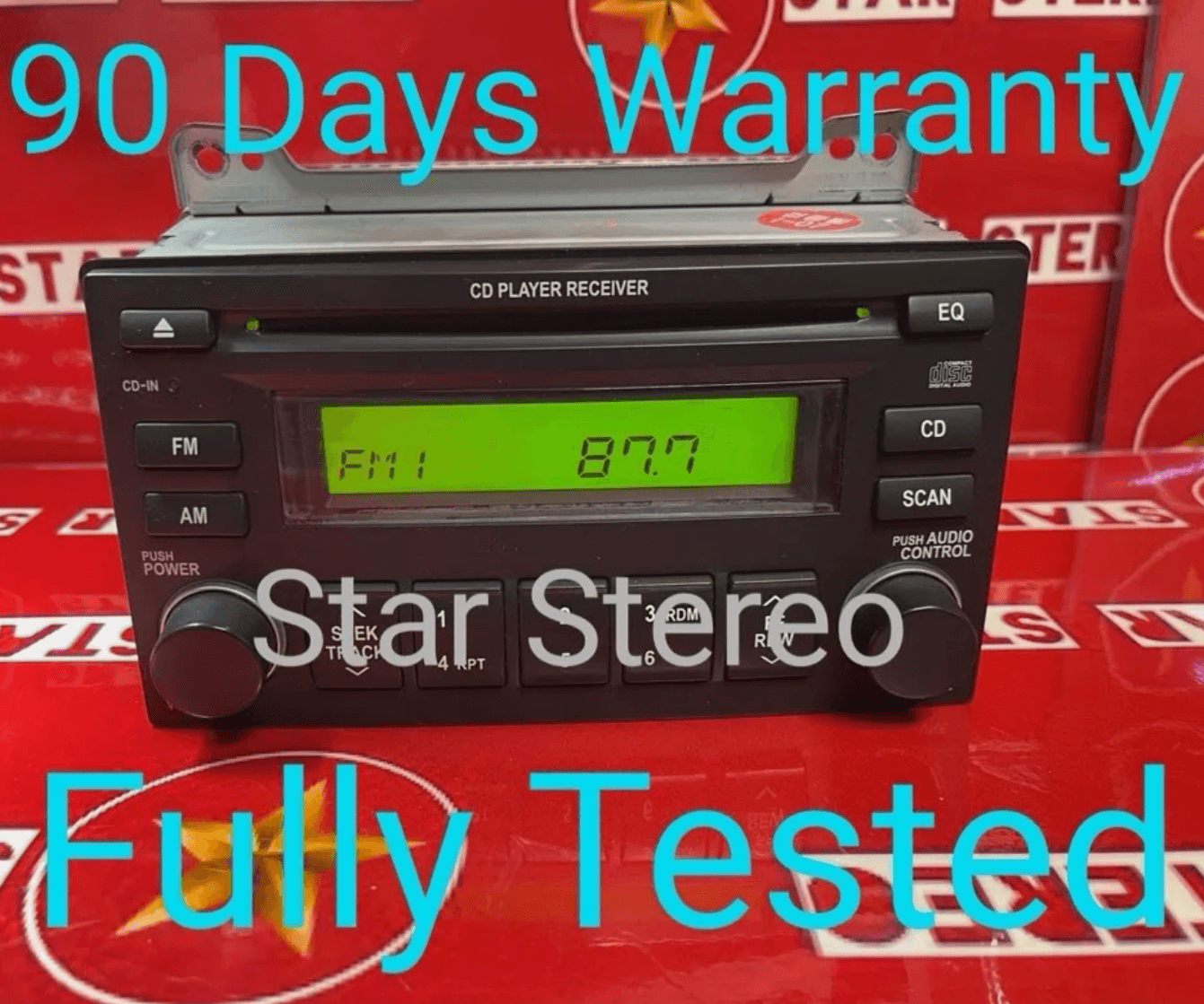 07 Hyundai Entourage 06-08 Kia Sedona Factory Radio Cd 96140-4D100VA OEM KI138AU - Image 1