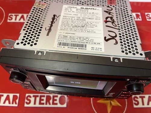 2012-2014 Subaru Impreza Am Fm Cd Player Radio Receiver AG54X SU122AU - Thumbnail 4