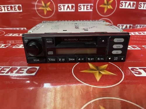 2000-2001 Subaru Legacy Radio AM FM Cassette Player 86201AE08A -Face P120 SU116U - Thumbnail 2