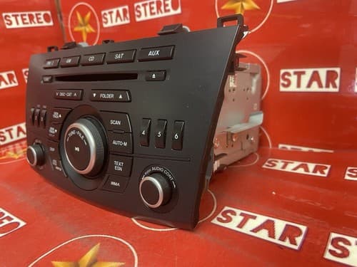 2011 11 Mazda 3 Mazda3 Radio AM/FM CD Player Receiver BBM5-66-AR0 OEM MA115BU - Thumbnail 3