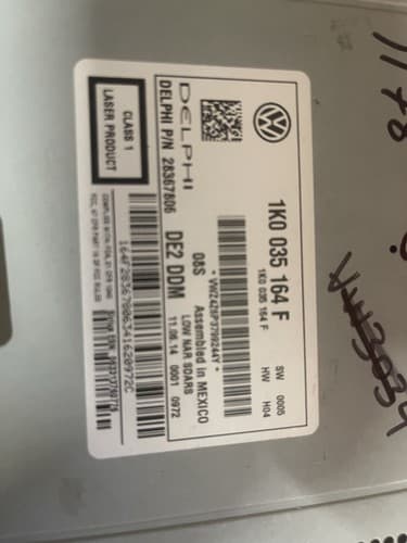 2012-2017 Volkswagen Jetta Am Fm Cd Radio satellite Receiver 1K0 035 164 VW123U - Thumbnail 6