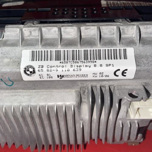 Radio Navigation Display Screen Tested 65829110639 Fits BMW 750 2006-2008 BM118U - Thumbnail 4