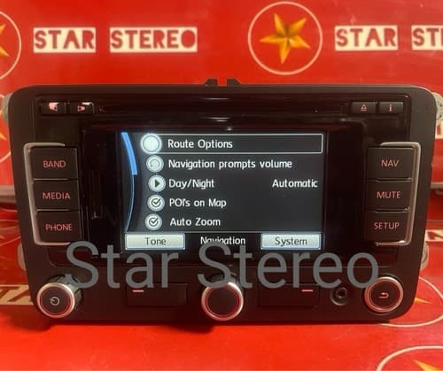 2012-2016 Volkswagen Passat Navigation Radio Display Screen 1K0 035 274 VW121U - Thumbnail 2