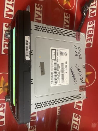 2012-2017 Volkswagen Jetta Am Fm Cd Radio satellite Receiver 1K0 035 164 VW123U - Thumbnail 4