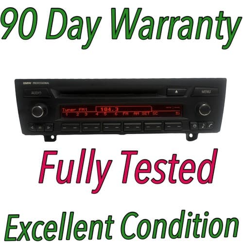 06 07 08 09 2010 11 BMW 1 3 Series Professional Radio M3 Z4 CD Player OEM BM128 - Image 1