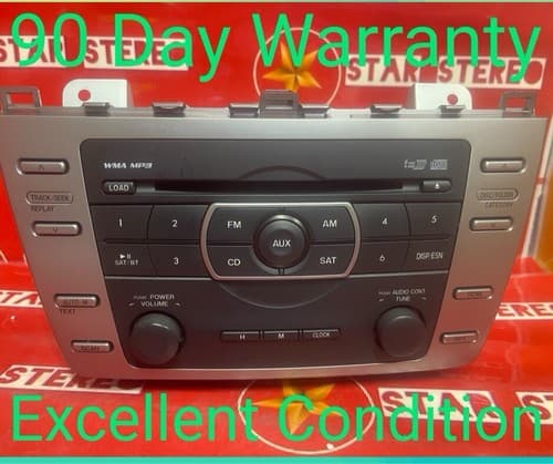 2011-2013 Mazda6 Mazda 6 Radio CD Player AM/FM Receiver AM GEG4669RX OEM MA107U - Image 1