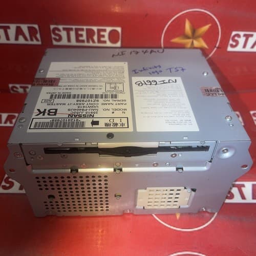 2010 2011 Infiniti G37 Radio MP3 AM/FM 6 CD Navigation GPS 25915-JJ52C NI174AU - Thumbnail 2