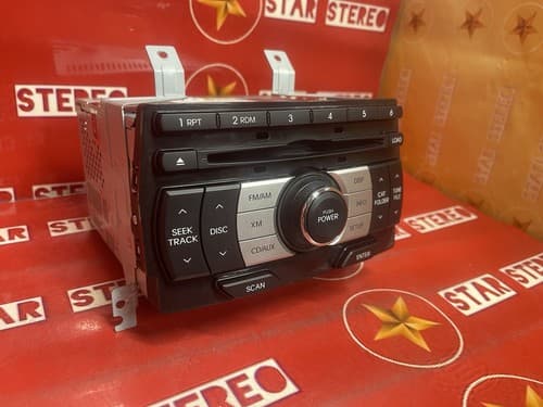 2009-2010 Hyundai Genesis 6 disc XM satellite radio CD player 96190-2M120 HY103U - Thumbnail 3