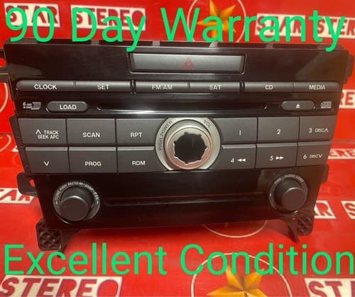 2007-2009 Mazda CX-7 AM FM 6 Disc Player 9 Speaker OEM EG24 66 ARX MA127U - Image 1