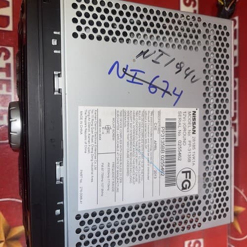 2011-2015 NISSAN ROGUE S AM/FM CD MP3 PLAYER W/AUX IN 28185-1VK1A OEM NI194U - Thumbnail 5