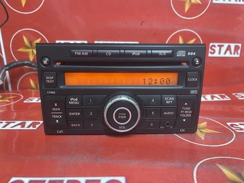 2011-2015 NISSAN ROGUE S AM/FM CD MP3 PLAYER W/AUX IN 28185-1VK1A OEM NI194U - Thumbnail 4