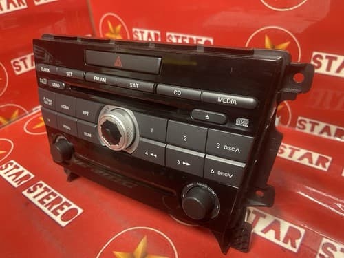 2007-2009 Mazda CX-7 AM FM 6 Disc Player 9 Speaker OEM EG24 66 ARX MA127U - Thumbnail 2