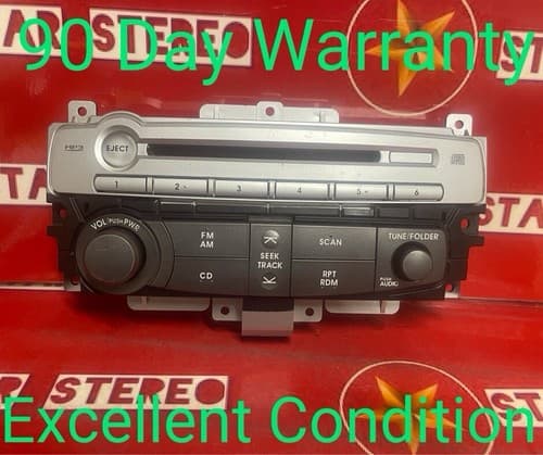 06 07 08 09 MITSUBISHI GALANT AM/FM RADIO DISC CD PLAYER 8701A247 OEM MI113U - Image 1