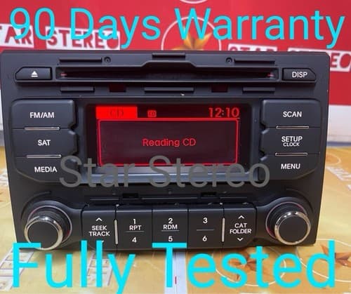 2012 2013 2014 2015 KIA RIO AM/FM RADIO RECIEVER OEM 961701W900CA KI112BU - Image 1