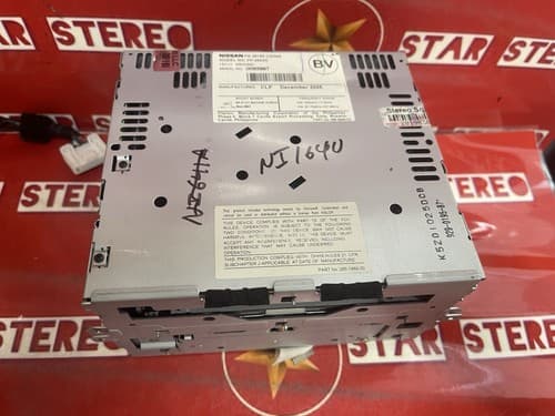 2006-2007 INFINITI G35 AM/FM RADIO MP3 6-DISC CD PLAYER 28185-CM30A OEM NI164U - Thumbnail 3