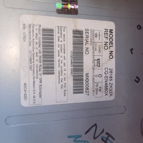 2007 2008 Nissan Maxima AM FM CD Bose Radio Receiver OEM 28185 ZK32A NI185BU - Thumbnail 4