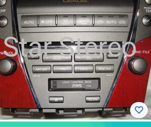 07 08 09 Lexus ES 350 ES350 Navigation Screen LCD Radio 6 CD Player P6866 TO135 - Thumbnail 3