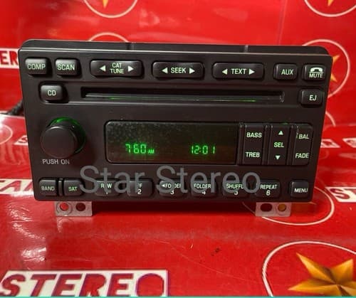 02 03 04 05 Ford Expedition Radio CD OEM 5L2t-18C869-AD FO192U - Thumbnail 3